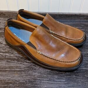 Cole Haan Men's Tan Leather Slip On Loafer Size 9.5 M